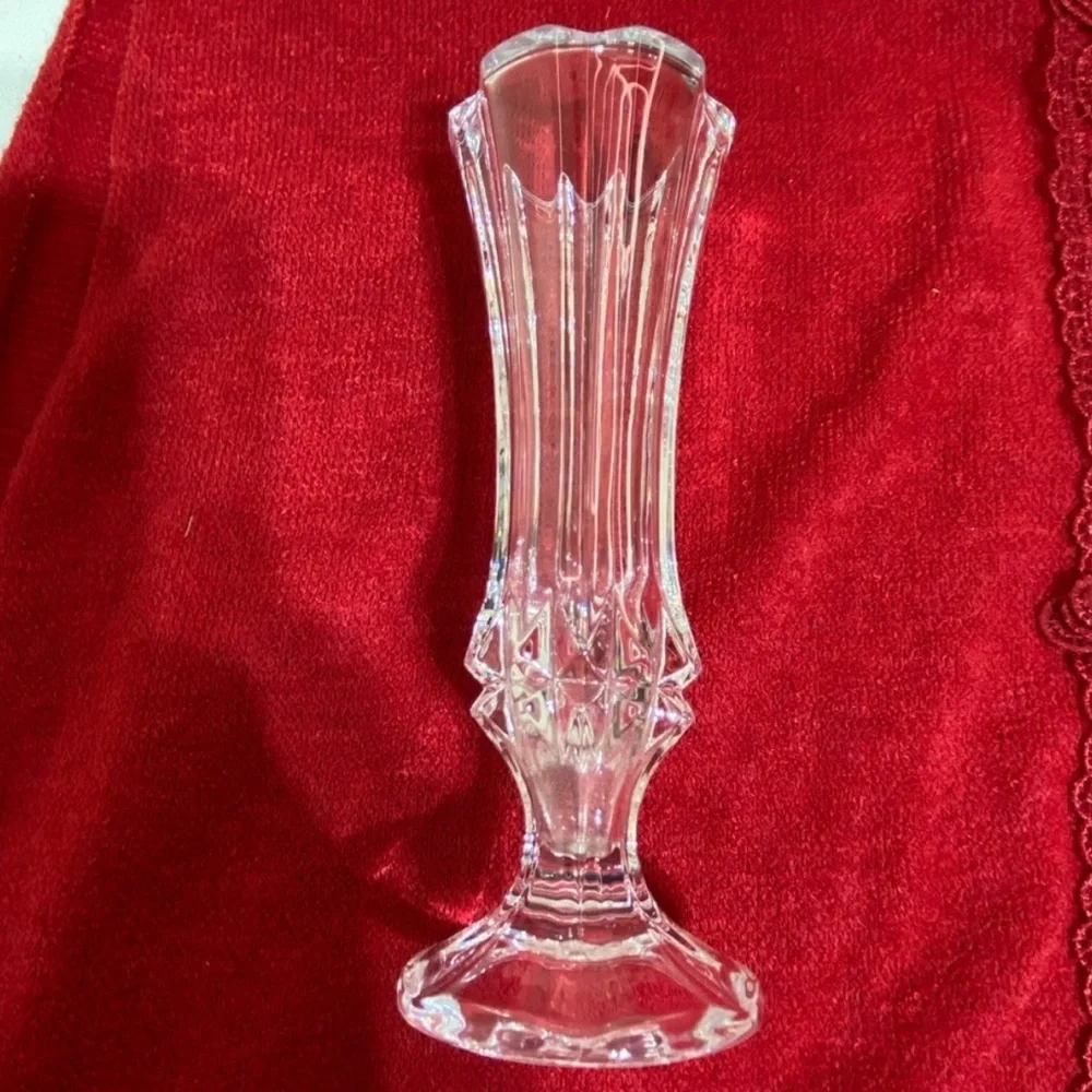 Cristal D’Arques France Bud Vase Home Decor 7”